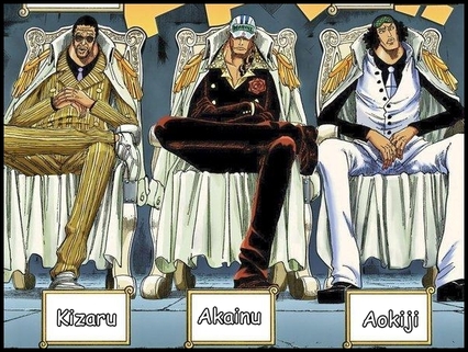 Todos os Almirantes de One Piece, rankeados por força, by WotakuGo Brazil